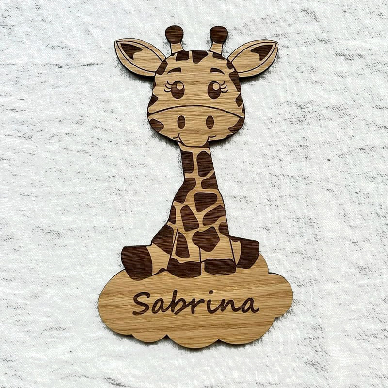 Girafe sur son nuage