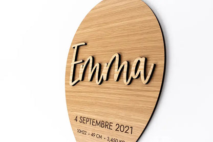 Holzballon zum Personalisieren