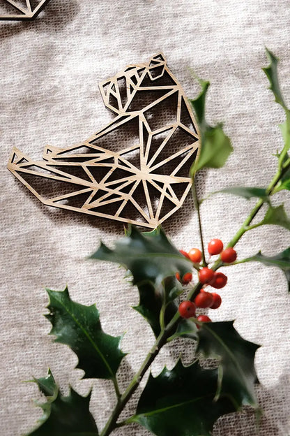 Palle di Natale origami