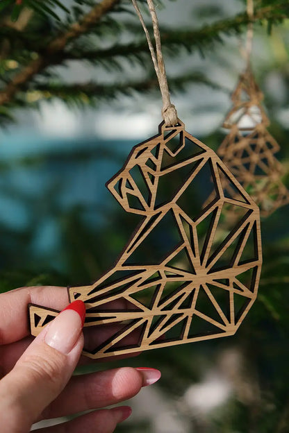 Palle di Natale origami