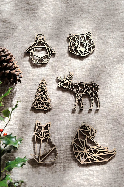 Palle di Natale origami