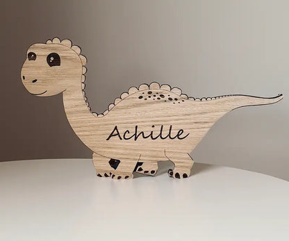 Dinosauro in legno da personalizzare