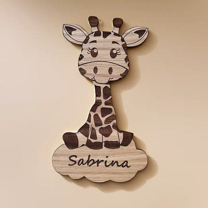 Girafe sur son nuage